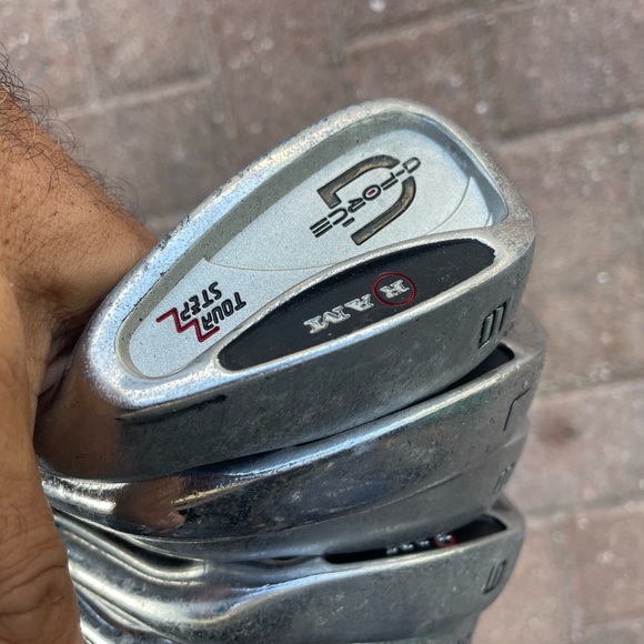 Mens iron set 9 pc in right hand , Ram irons plus wedges - Picture 4 of 11